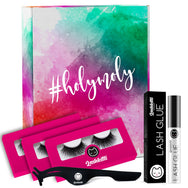 #holymoly Holi Limited Edition Set. 3 sets of eyelashes, glue &amp; applicator